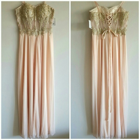 🍒NWT🍒 BLONDIE NITES CORSET BALL GOWN - Picture 7 of 8